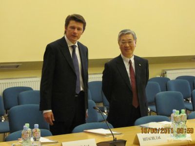“Hitachi” delegacija pristatė savo pasiūlymą investuoti į Visagino AE - Energetika