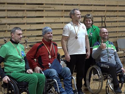 Cпортивный клуб людей с ограниченными возможностями “Visaggalis” отметил своё 17-летие (видео) - В Висагинасе