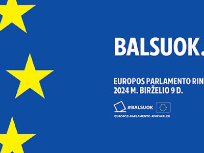 Šį sekmadienį (birželio 9 d.) balsuokite rinkimuose į Europos Parlamentą - Rinkimai 2024