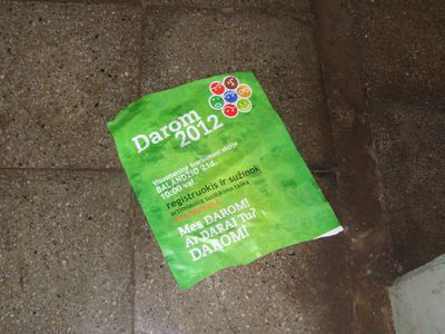 Старались даром?!                                                                                                 - В Висагинасе