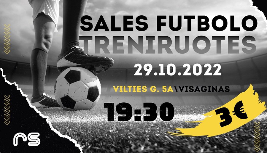 Приглашаем желающих играть в зальный футбол - В Висагинасе