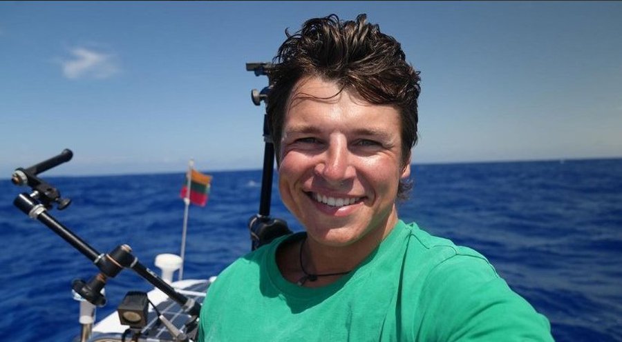 А. Валуявичюс завершил свое путешествие через Атлантический океан - Это интересно