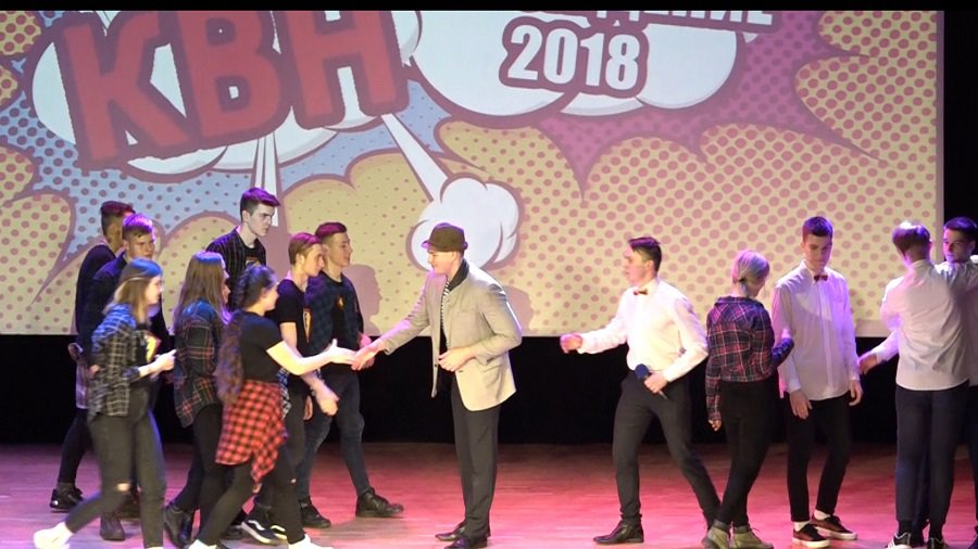 Возрождение КВН в Висагинасе. Игра  2018 года. (Видео) - Культурные и спортивные мероприятия