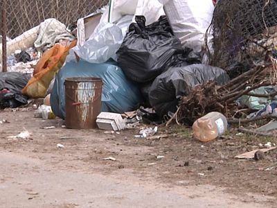 За два дня — 45 тонн мусора - В Висагинасе