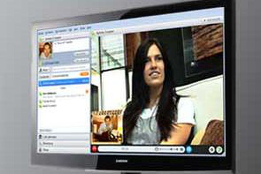 Samsung выпускает телевизоры со Skype