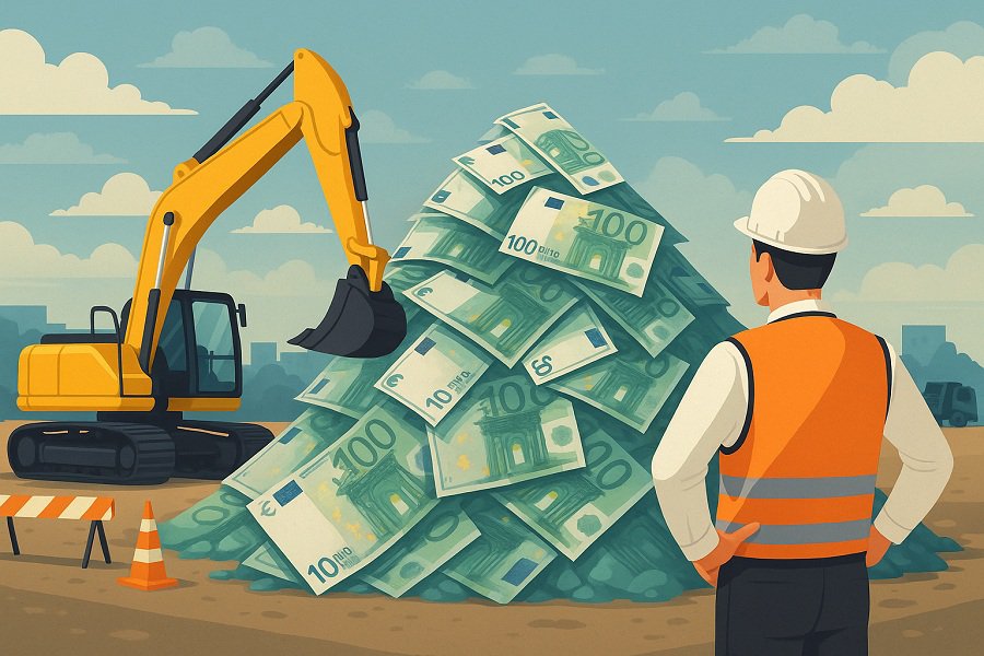 Самоуправление уведомило общественность о планируемом увеличении сроков и стоимости строительства горки - В Висагинасе