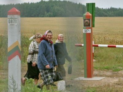 Белорусов будут дезинфицировать на границе с Литвой - Литва и страны Балтии