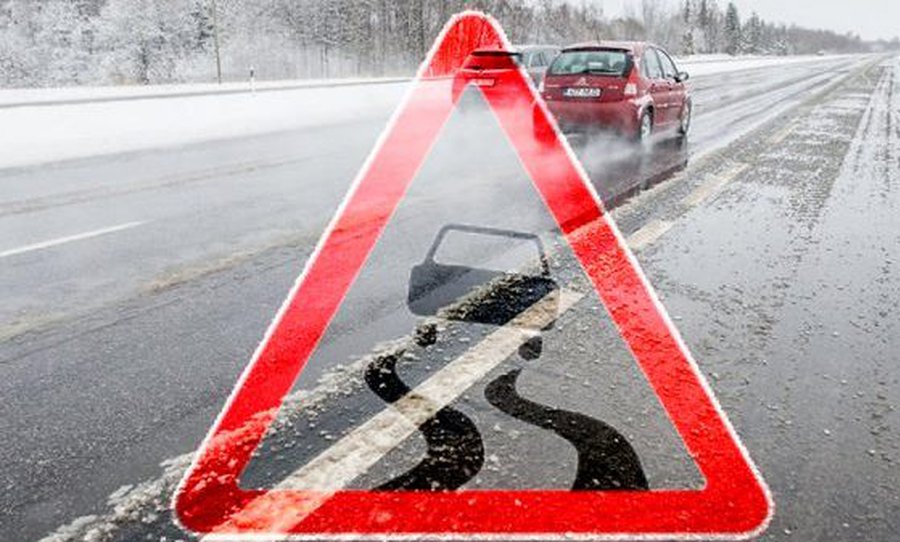 Дорожное движение будет затруднено из-за гололедицы - Литва и страны Балтии