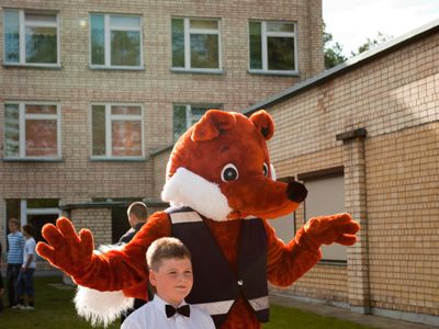 Помни о правилах дорожного движения!                                 - В Висагинасе