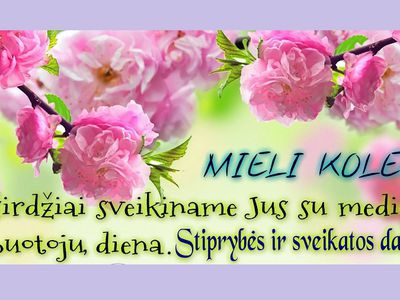 Висагинский союз врачей поздравляет коллег с Днем медицинских работников! - В Висагинасе