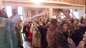 Православные и староверы отмечают Вербное воскресенье