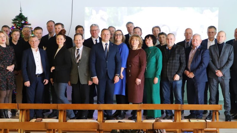 Мэр поблагодарил предпринимателей за активное участие в подготовке и празднованию 50-летия Висагинаса - В Висагинасе