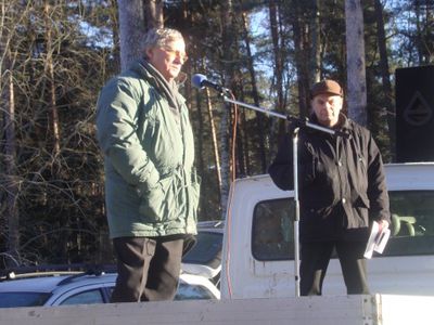 БЕЗ ЦЕНЗУРЫ. Очередным митингом в Висагинасе дан старт предвыборной гонке - Без цензуры