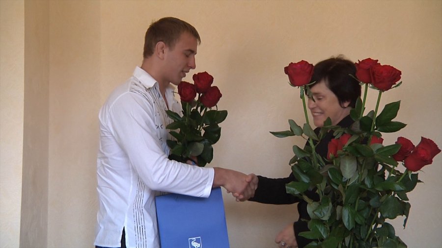 Чествование висагинских спортсменов - В Висагинасе