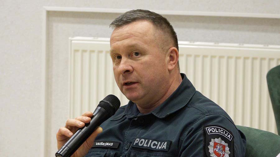 Витаутас Вайшкунас: «Я прихожу к выводу, что Висагинас – уже безопасный город» (видео) - В Висагинасе