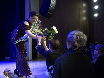 Эхо концерта Ольги Перетятько «С любовью к Висагинасу» - В Висагинасе