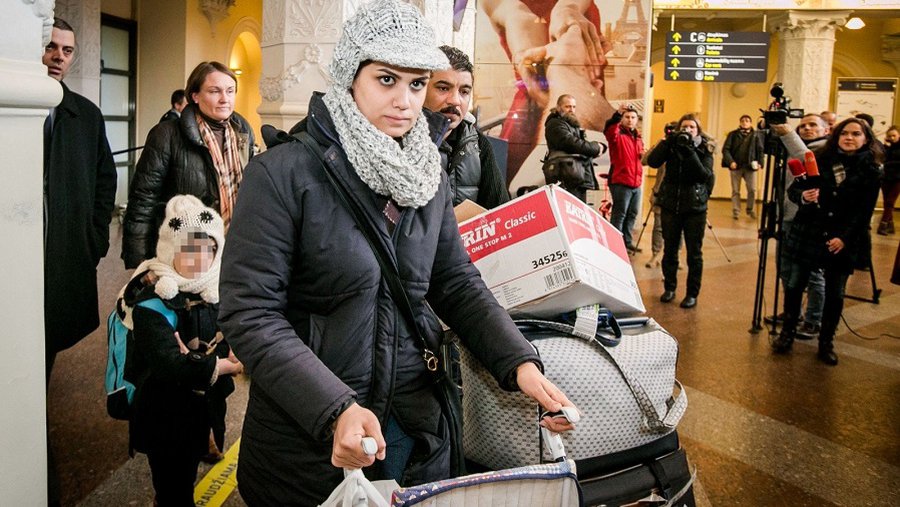 Большая часть беженцев уехала из Литвы - Литва и страны Балтии