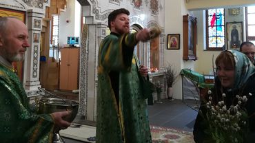 В православных храмах отметили Вербное воскресенье (фотогалерея)