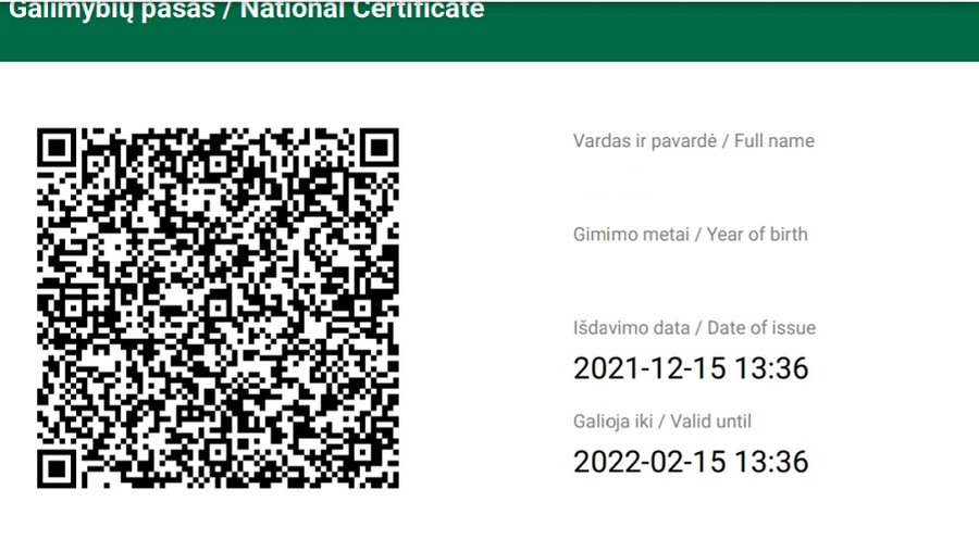 С 28 декабря в Литве меняются правила: в магазины и кафе попадут не все - Литва и страны Балтии