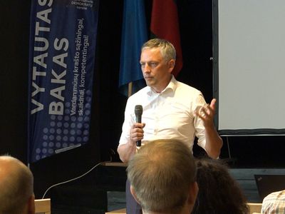 Витаутас Бакас: "Висагинас должен стать центром энергетической безопасности и компетенции Литвы" - Выборы 2024