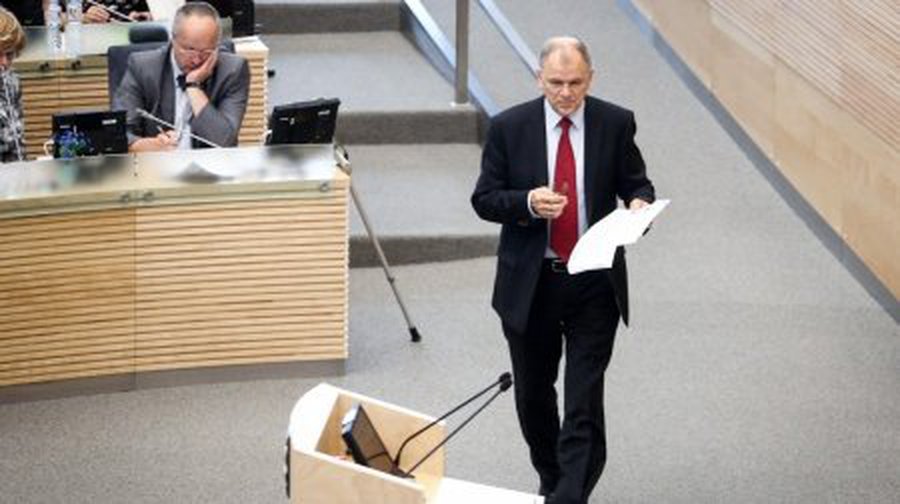 Seime vyksta V. Andriukaičio interpeliacija - Lietuva ir Baltijos šalys