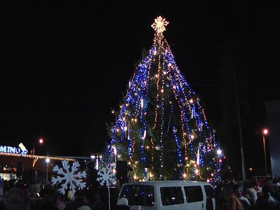 Раз, два, три, елочка гори! - В Висагинасе