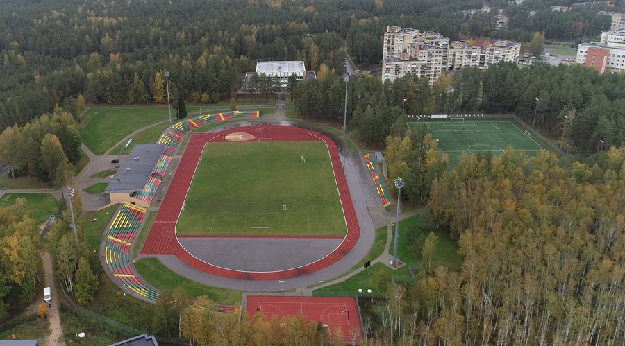 Стадион и перспективы висагинского футбола (видео) - В Висагинасе