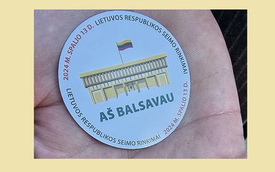 Николаюс Лебедевичус. Каждый голос важен! - Выборы 2024