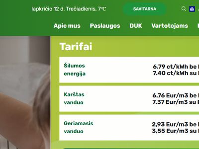 Оплата счетов в один клик: новая система самообслуживания от Visagino Energija (видео) - В Висагинасе