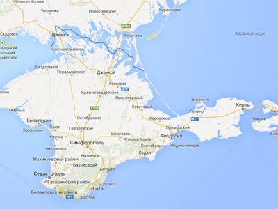 Google сделала Крым российским на картах для рунета - IT новости