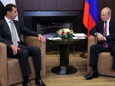 Путин провел в Сочи переговоры с Асадом - В Мире