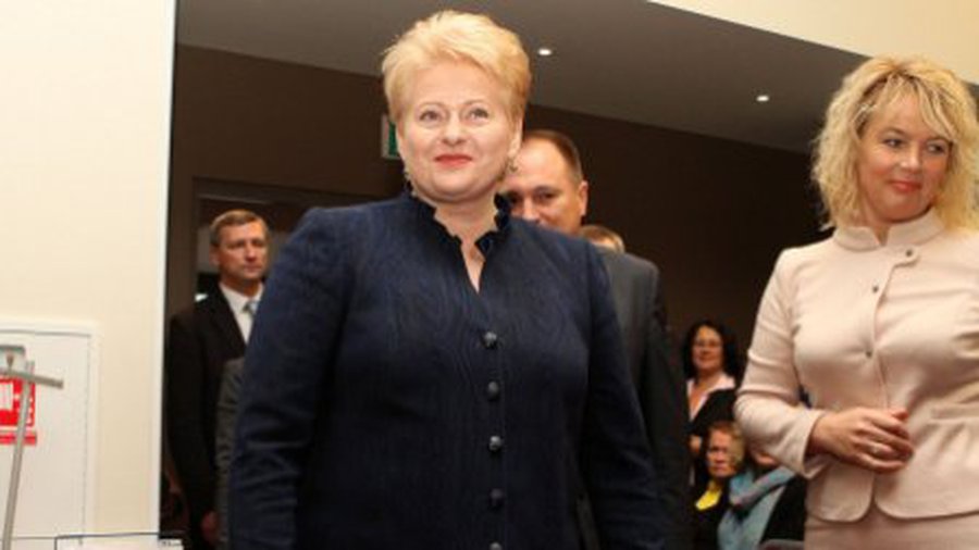 Грибаускайте повторяет: никакой коалиции с Партией труда - Литва и страны Балтии