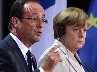 «Соединенные Штаты Европы» или развал Евросоюза: Меркель ставит Олланду «вилку» - В Мире