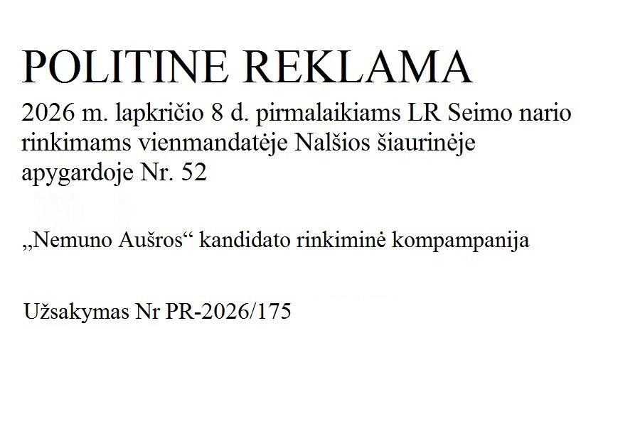 Nemuno Ausra PR-2026-175 - None