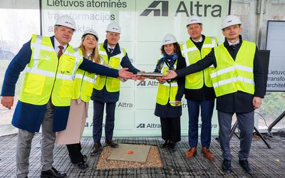 Символическая закладка капсулы ознаменовала новый этап деятельности ИАЭС под брендом  - "Altra" (видео) - Энергетика