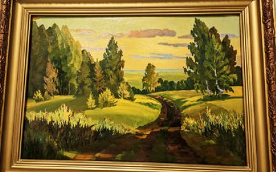 К 90-летию висагинского художника Олега Удовенко - Висагинас и висагинцы