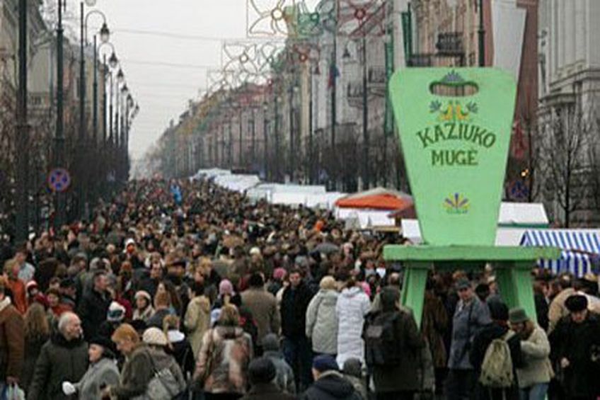 
В Вильнюсе — традиционная ярмарка Казюкаса