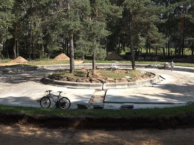 В Висагинасе начались работы по реконструкции «фонтана без воды» (видео) - Новости регионов