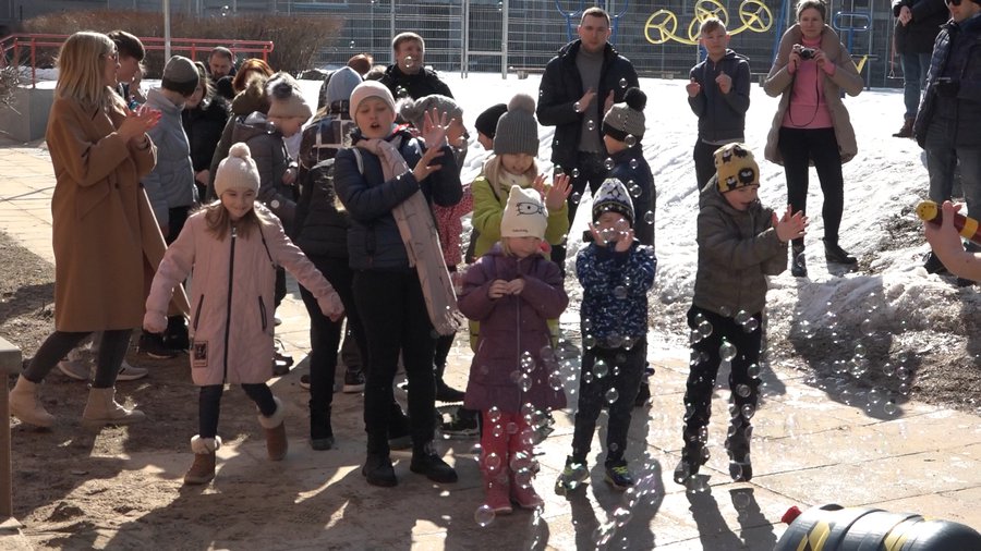 В минувшую субботу прошел детский праздник под эгидой группы SBA (видео) - В Висагинасе