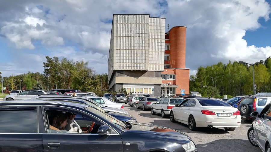 Протестный автопробег состоялся. Люди напомнили власти, кто ее работодатель - В Висагинасе