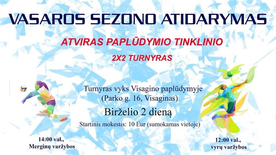 Завтра, 2 -го июня, открытие летнего сезона по пляжному волейболу - Культурные и спортивные мероприятия