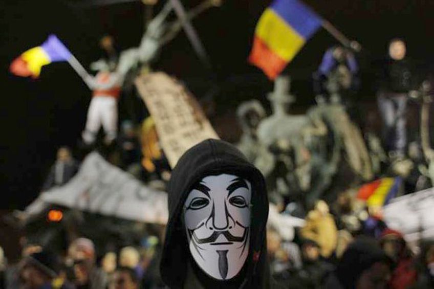 В Румынии возобновились акции протеста                            