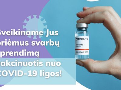 Informacija norintiems pasiskiepyti nuo COVID-19 ligos - Visagine