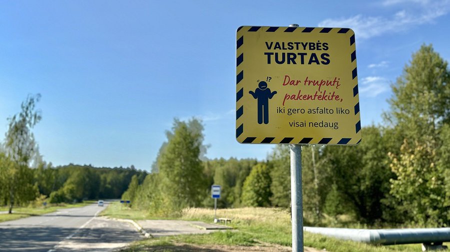 Выполнит ли AB «Via Lietuva» ремонт дороги № 1417 на въезде в город? - В Висагинасе