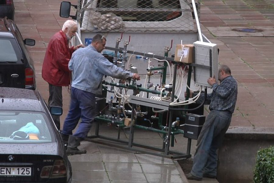 Член Совета: О реновации теплоузлов в первом микрорайоне и ближайшей перспективе                                                                       - В Висагинасе