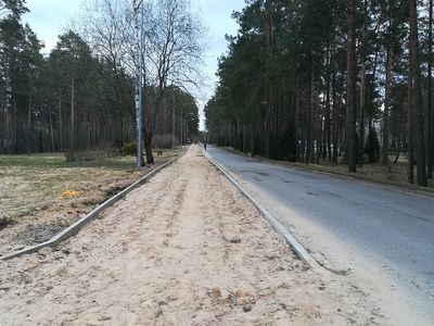 Когда закончат ремонт тротуара на пр. Тайкос, 15-23? - В Висагинасе