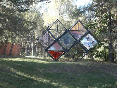 В городе появился еще один арт-объект (видео) - В Висагинасе