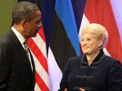 Глава Литвы после встречи с Обамой: видим новую политическую траекторию
 
 





 - Литва и страны Балтии