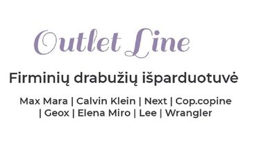 „Outlet Line” - naujų firminių drabužių išparduotuvė visai šeimai