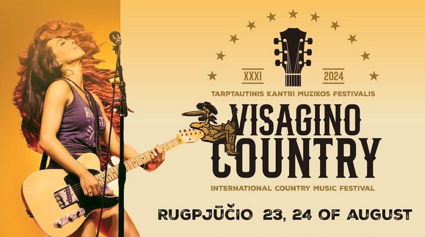 Kviečiame dalyvauti tarptautiniame muzikos festivalyje „Visagino country“!